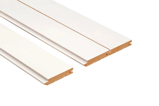 Painel de Revestimento Interior STS4 White 15x90mm Amieiro (Alder)