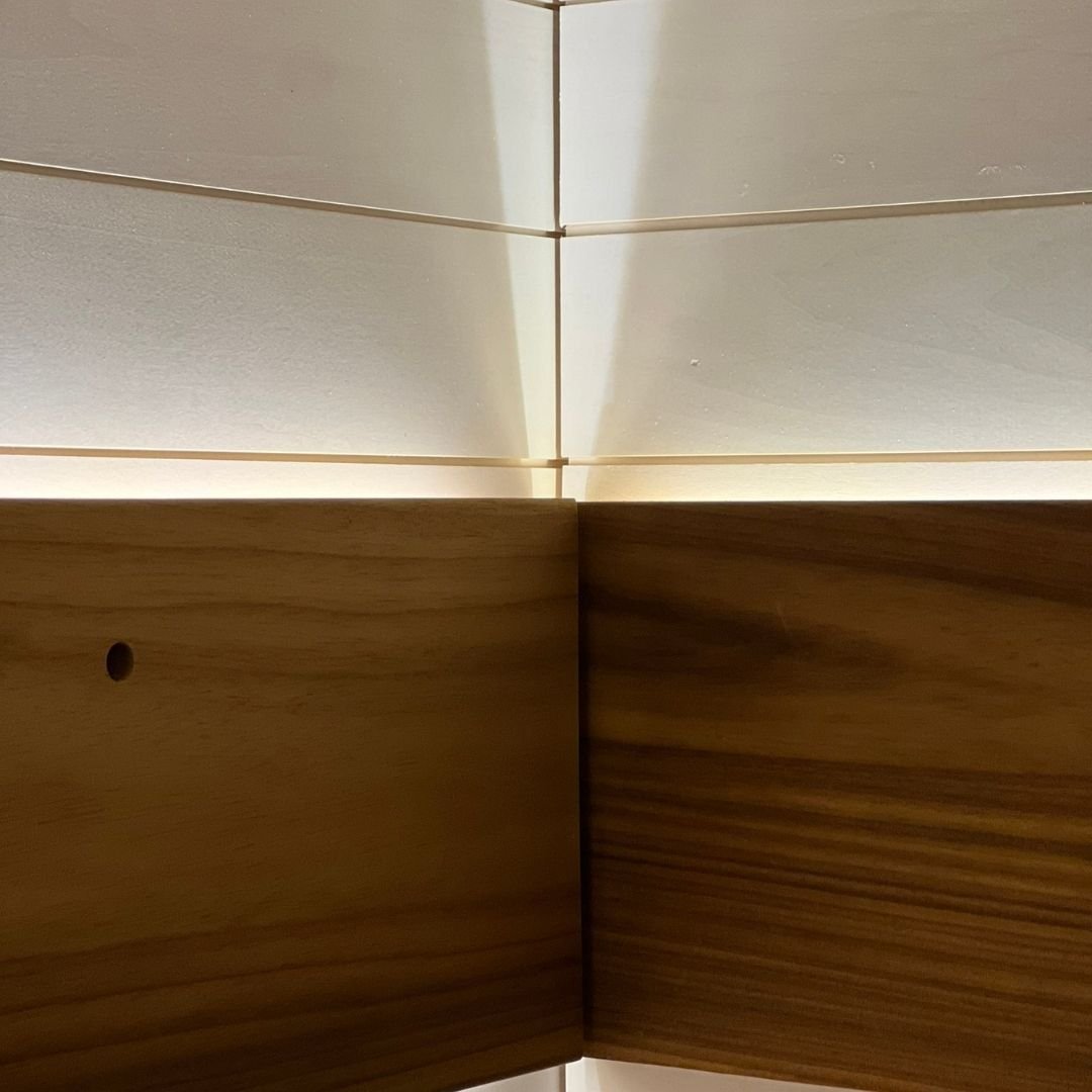 Painel KUULAS 15x120mm (Álamo - Vapor) – Pacote de 6 peças - Nordicasas