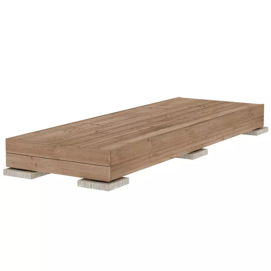 Deck de pátio 1x3